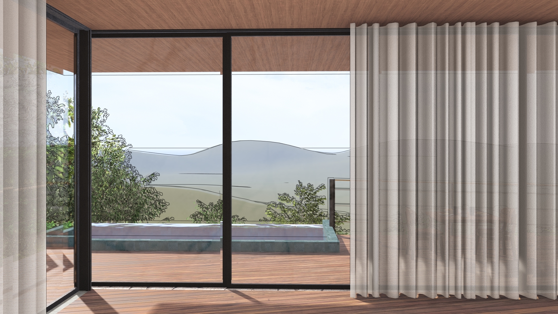 Wineyard Villa - cabana 02 Cabana 02 do projeto Wineyard Villa da LEIVA Arquitetura Rural
